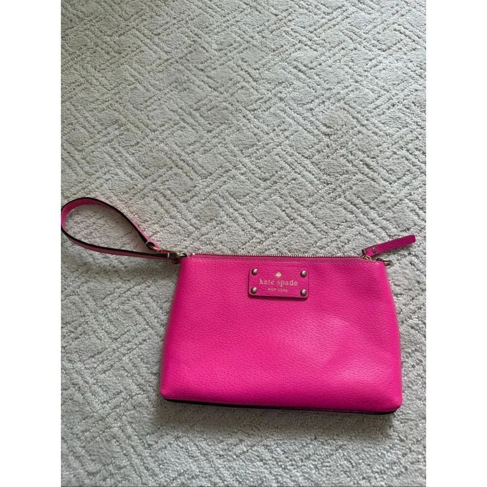 Kate Spade Hot Pink Wristlet
